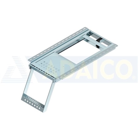 Escada para Reboque 540 x 430 x 310 mm Zincado 1 degrau - 0106001