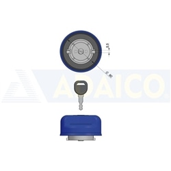 Tampa AdBlue IVECO - 0012004