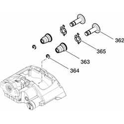 Kit de Empurrador de Caliper BPW - 0805002