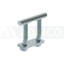 Argola Piso Aço c/pletina ø12 - 0100002